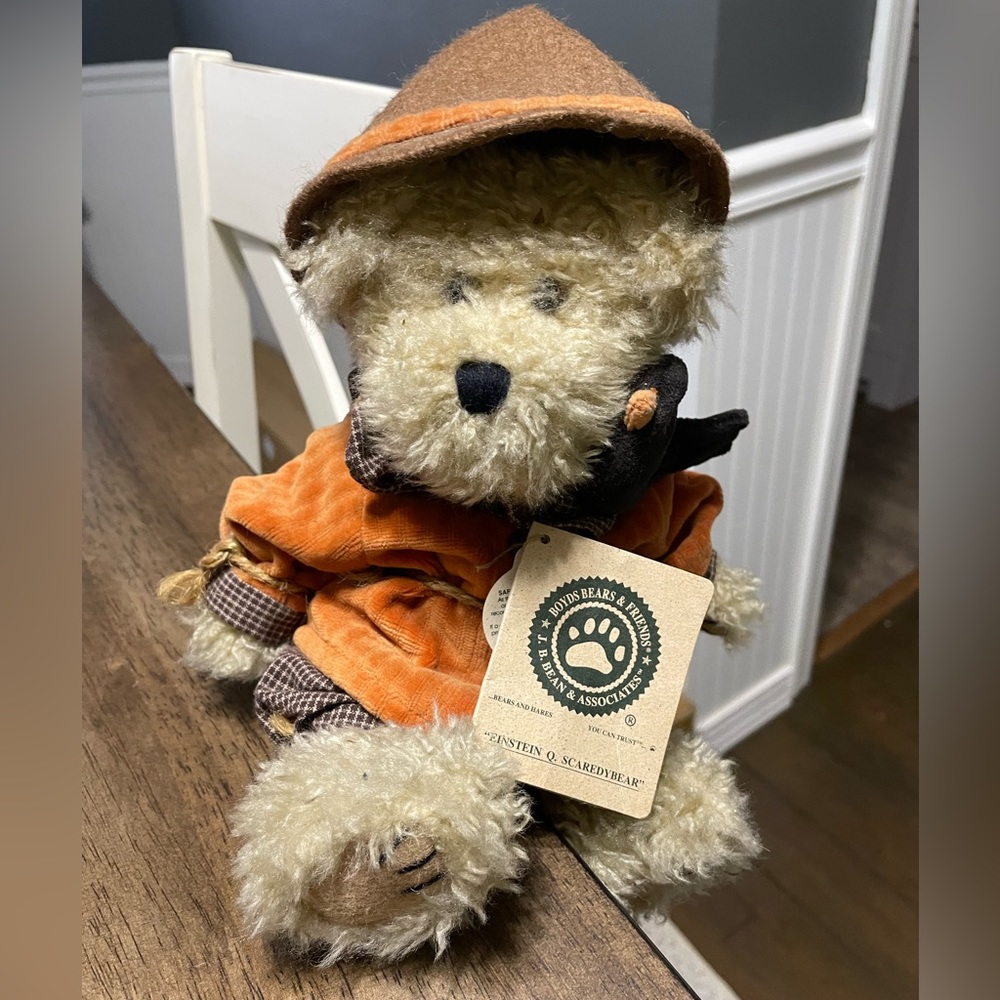 EINSTEIN Q. SCAREDYBEAR-BOYDS BEARS #917368